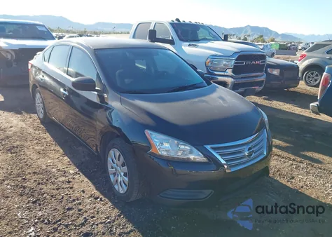 2014 Nissan Sentra Sv from USA, damaged, VIN 3N1AB7AP0EY250180